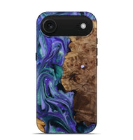 iPhone 17 Air Wood Live Edge Phone Case - Sawyer (Purple, 808720)