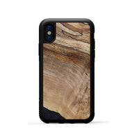 iPhone Xs Wood Phone Case - Cain (Wood Burl, 808734)