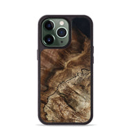iPhone 13 Pro Wood Phone Case - Violet (Wood Burl, 808736)