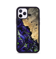 iPhone 11 Pro Wood Phone Case - Zaid (Purple, 808829)