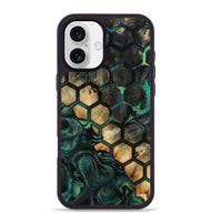 iPhone 16 Plus Wood Phone Case - Royal (Pattern, 808846)
