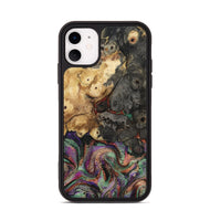 iPhone 11 Wood Phone Case - Janeen (Green, 808874)