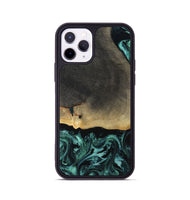 iPhone 11 Pro Wood Phone Case - Alma (Green, 808879)