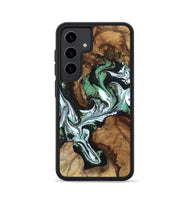 Galaxy S24 Wood Phone Case - Carly (Green, 808884)