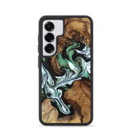 Galaxy S25 Wood Phone Case - Carly (Green, 808884)