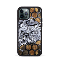 iPhone 12 Pro Wood Phone Case - Norman (Pattern, 808889)