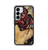 Galaxy S25 Wood Phone Case - Galen (Red, 808906)