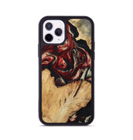 iPhone 11 Pro Wood Phone Case - Galen (Red, 808906)