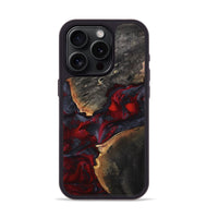 iPhone 15 Pro Wood Phone Case - Porsha (Red, 808907)