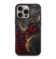 iPhone 16 Pro Max Wood Phone Case - Porsha (Red, 808907)