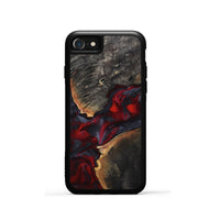 iPhone SE Wood Phone Case - Porsha (Red, 808907)