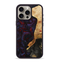 iPhone 15 Pro Max Wood Phone Case - Erich (Red, 808909)