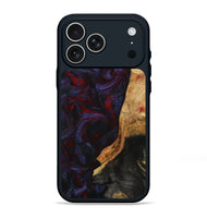 iPhone 17 Pro Max Wood Phone Case - Erich (Red, 808909)