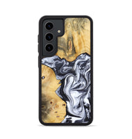 Galaxy S24 Wood Phone Case - Nallely (Black & White, 808914)