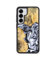 Galaxy S25 Wood Phone Case - Nallely (Black & White, 808914)