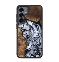 Galaxy S25 Plus Wood Phone Case - Aries (Black & White, 808915)