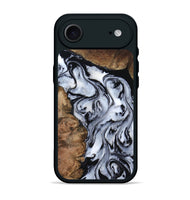 iPhone 17 Air Wood Phone Case - Aries (Black & White, 808915)