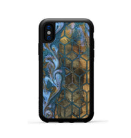iPhone Xs Wood Phone Case - Tamia (Pattern, 808957)