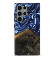 Galaxy S24 Ultra Wood Live Edge Phone Case - Loraine (Blue, 808991)