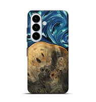 Galaxy S26 Wood Live Edge Phone Case - Rowen (Blue, 809003)