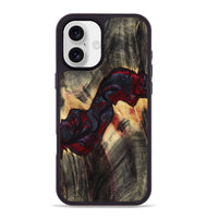 iPhone 16 Plus Wood Phone Case - Lane (Red, 809052)