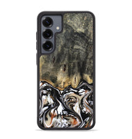Galaxy S25 Plus Wood Phone Case - Kesha (Black & White, 809055)