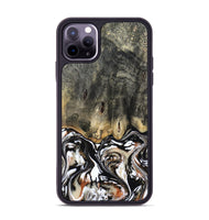 iPhone 11 Pro Max Wood Phone Case - Kesha (Black & White, 809055)