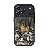 iPhone 17 Pro Wood Phone Case - Kesha (Black & White, 809055)