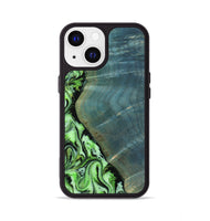 iPhone 13 Wood Phone Case - Rosario (Green, 809056)