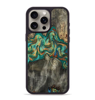 iPhone 15 Pro Max Wood Phone Case - Keshawn (Green, 809064)