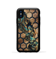 iPhone Xs Wood Phone Case - Darien (Pattern, 809071)
