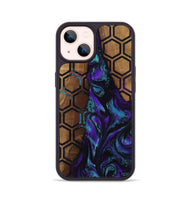 iPhone 14 Wood Phone Case - Johnson (Pattern, 809073)