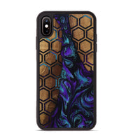 iPhone Xs Max Wood Phone Case - Johnson (Pattern, 809073)