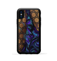 iPhone Xs Wood Phone Case - Johnson (Pattern, 809073)