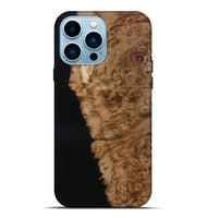 iPhone 14 Pro Max Wood Live Edge Phone Case - Hollie (Wood Burl, 809121)