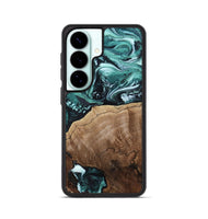 Galaxy S26 Wood Phone Case - Becky (Green, 809123)
