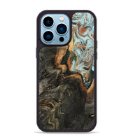 iPhone 14 Pro Max Wood Phone Case - Jair (Green, 809126)