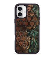 iPhone 16 Plus Wood Phone Case - Angelia (Pattern, 809138)