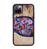 iPhone 11 Pro Max Wood Phone Case - Wesson (Blue, 809150)