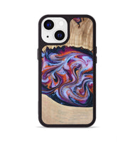 iPhone 13 Wood Phone Case - Wesson (Blue, 809150)