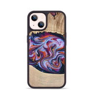 iPhone 14 Wood Phone Case - Wesson (Blue, 809150)