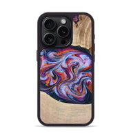 iPhone 15 Pro Wood Phone Case - Wesson (Blue, 809150)