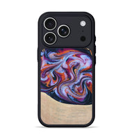 iPhone 17 Pro Wood Phone Case - Wesson (Blue, 809150)