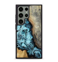 Galaxy S24 Ultra Wood Phone Case - Madilyn (Blue, 809154)