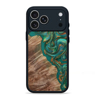 iPhone 17 Pro Max Wood Phone Case - Katie (Green, 809159)