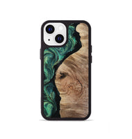 iPhone 13 mini Wood Phone Case - Aracely (Green, 809161)