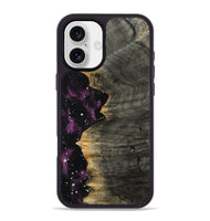 iPhone 16 Plus Wood Phone Case - Vanesa (Cosmos, 809201)