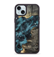 iPhone 15 Plus Wood Phone Case - Keaton (Cosmos, 809211)