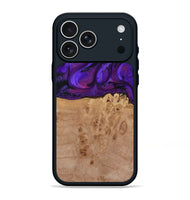 iPhone 17 Pro Max Wood Phone Case - Garnett (Purple, 809220)