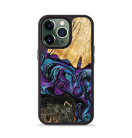 iPhone 13 Pro Wood Phone Case - Elinor (Purple, 809221)